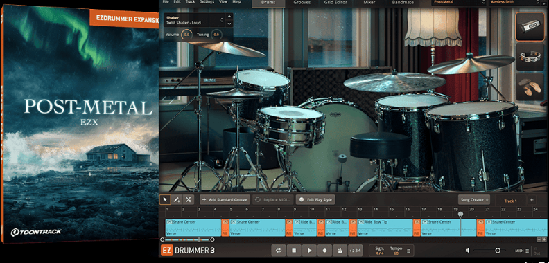 Toontrack POST-METAL EZX [WIN+MAC] (Premium)