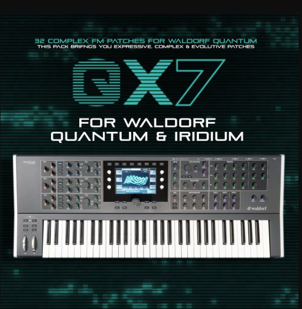 CO5MA Waldorf Quantum & Iridium Sound Bank QX7 (Premium)