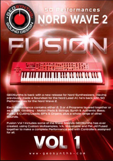 GeoSynths Nord Wave 2 Fusion Vol.1  (Premium)