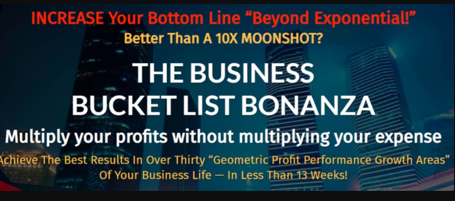 Jay Abraham – Beyond Exponential Business Bucket List Bonanza Download 2023 (Premium)