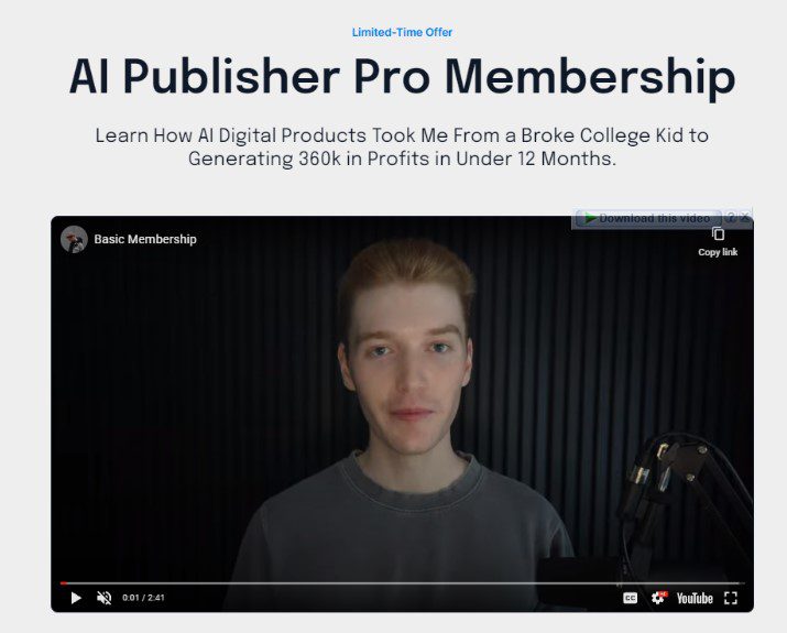 Joe Popelas – AI Publisher Pro 2023 (Premium)