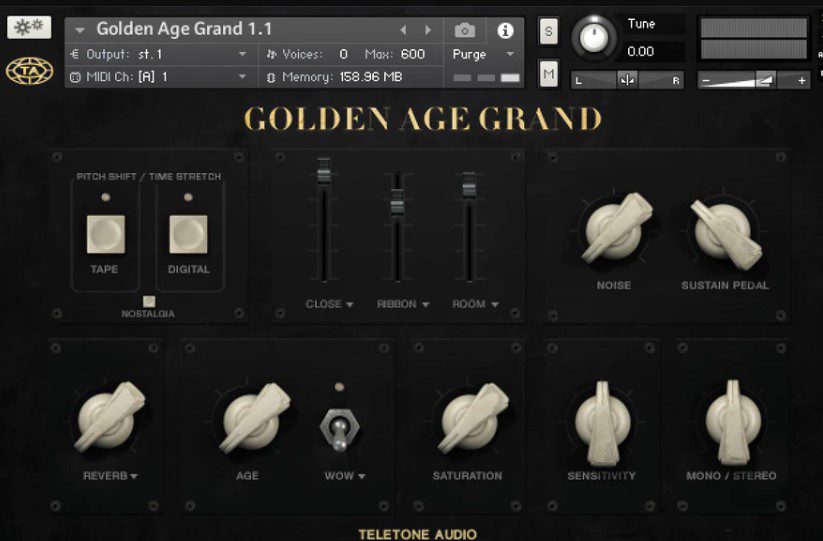 Teletone Audio Golden Age Grand [KONTAKT] (Premium)