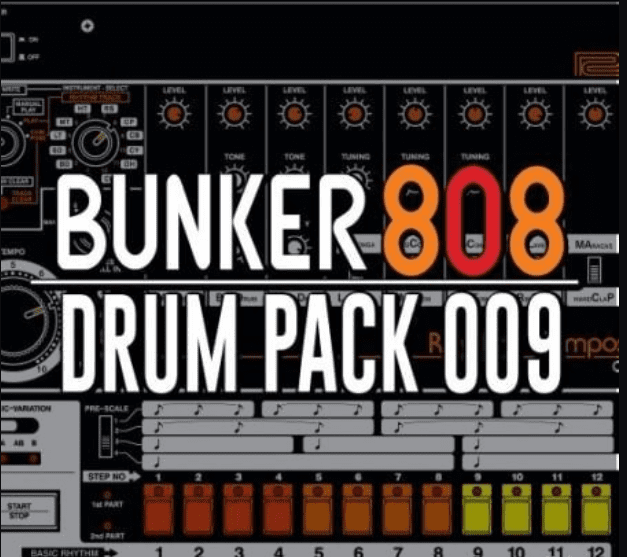 Bunker 8 Digital Labs Bunker 808 Drum Pack 009 (Premium)