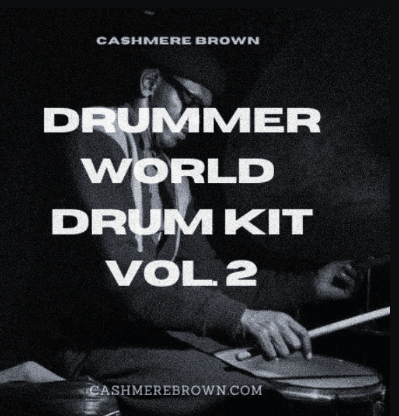 Cashmere Brown Drummer World Drum Kit Vol.2 (Premium)