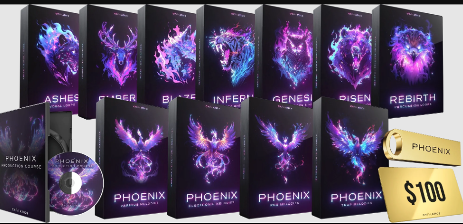 Cymatics PHOENIX Launch Edition Wav Midi (Premium)