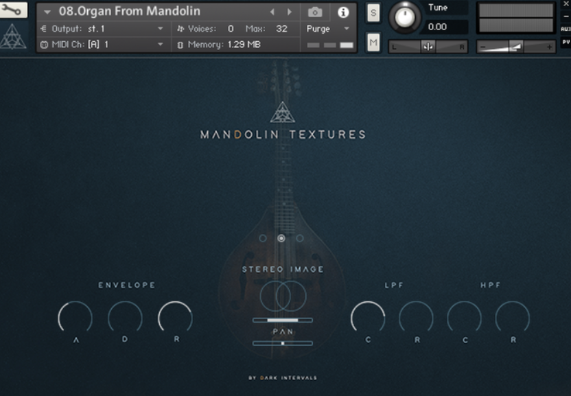 Dark Intervals Mandolin Textures [KONTAKT] (Premium)