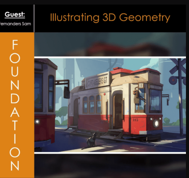 Foundation Patreon – Illustrating 3D Geometry with Fernanders Sam (Premium)