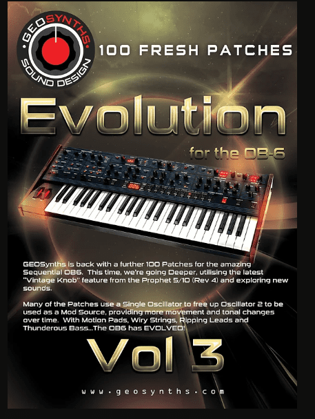 GeoSynths Evolution Vol.1 DSI OB6 Soundset (Premium)