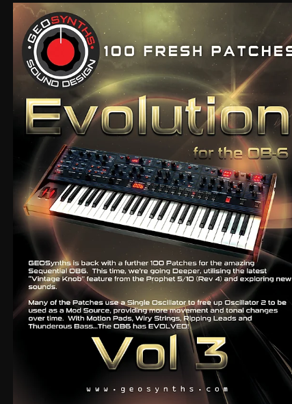 GeoSynths Evolution Vol.2 DSI OB6 Soundset (Premium)