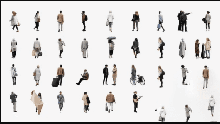 Studio Esinam – Large Collection of 2D Cutout People Free Download (Premium)