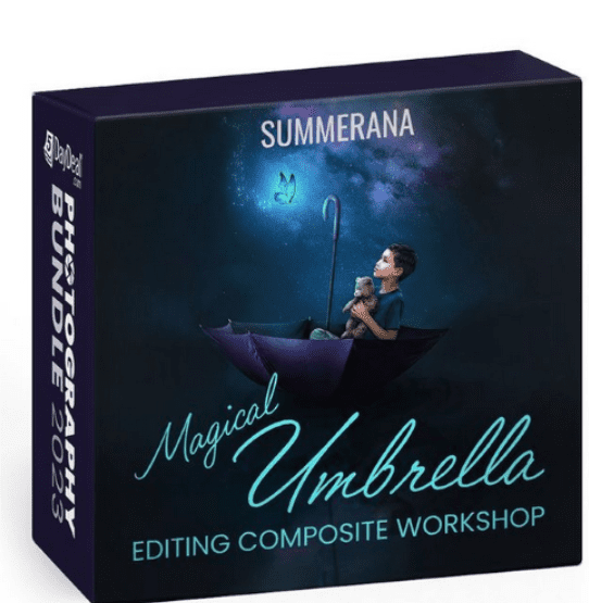 Summerana – Magical Umbrella Editing Composite Workshop (Premium)