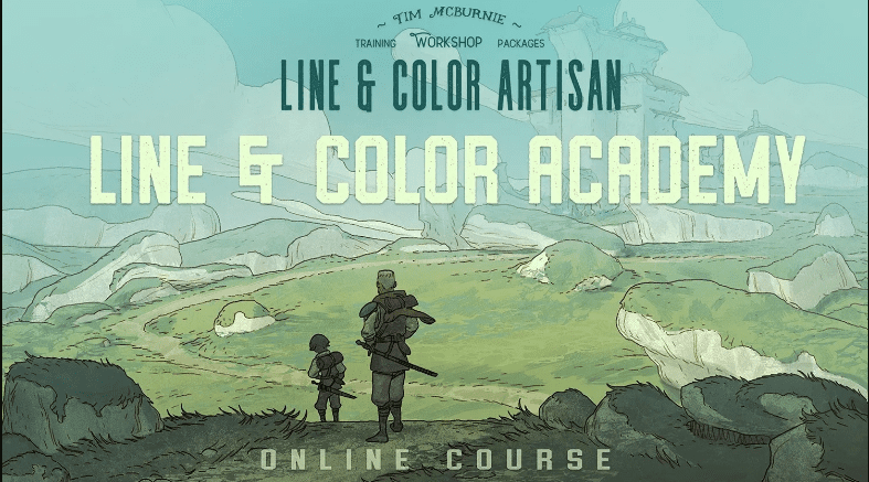 Line & Color Academy – Tim Mcburnie (Premium)