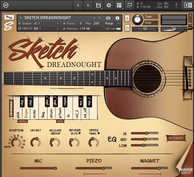 Sketch Samples Sketch Dreadnought KONTAKT (Premium)