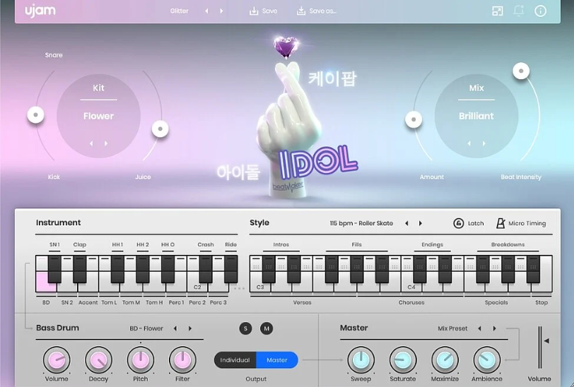 uJAM Beatmaker IDOL v2.3.0 [WiN] (Premium)