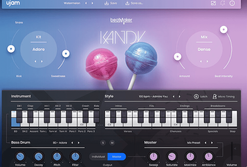 uJAM Beatmaker KANDY v2.3.0 [WiN] (Premium)