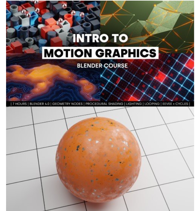 Blender Market – Intro To Motion Graphics (Blender Course) (Premium)