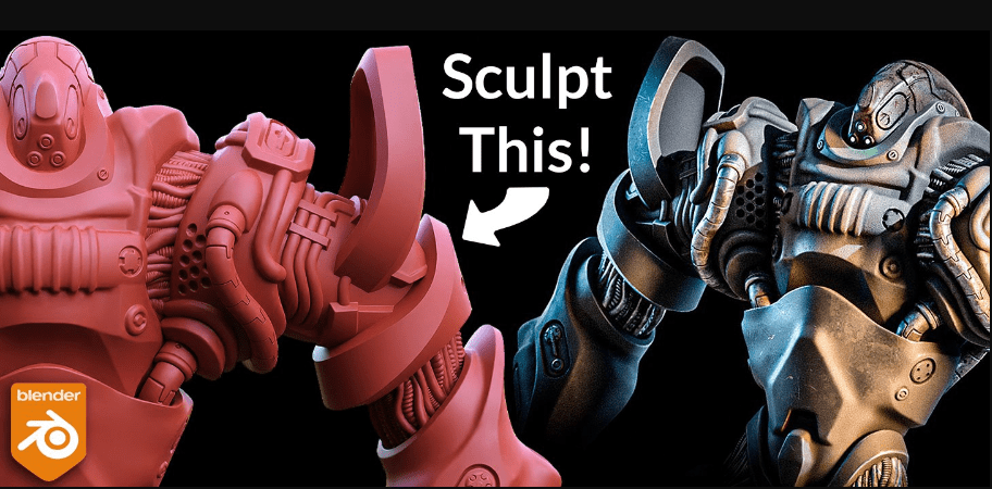 BlenderSecrets – Hard Surface Sculpting in Blender (Premium)