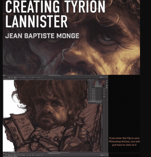 Creating Tyrion Lannister by Jean Baptiste Monge in Photoshop (Premium)