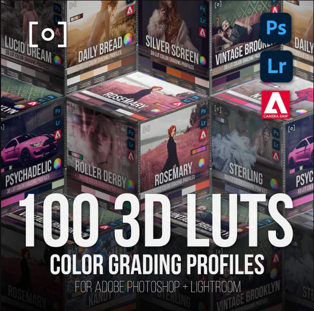 PRO EDU – 100 3D LUT Profiles (Premium)