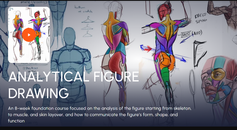 CGMA – Michael Hampton – Analytical Figure Drawing (Parts 1 and 2) (premium)