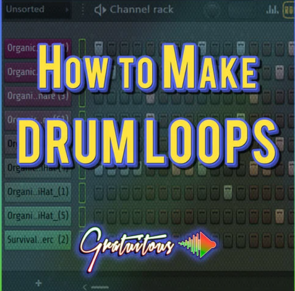 Itsgratuitous How to Make Drum Loops for Beginners TUTORiAL (Premium)