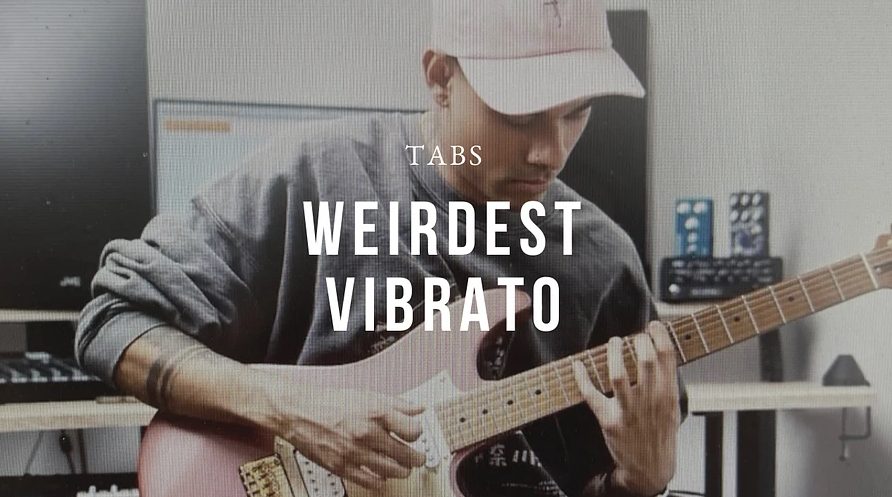 Manuel Gardner Fernandes Weirdest Vibrato Tabs (Premium)