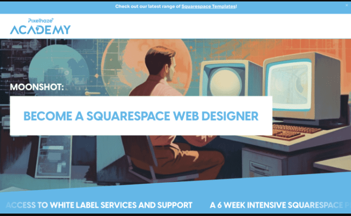 Pixelhaze Academy – Become Square Space Web Designer (Premium)