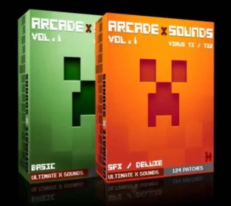 Ultimate X Sounds Arcade X Sounds Vol.1 DELUXE edition (Basic + sfx) Virus TI2 TI ​Soundset (Premium)