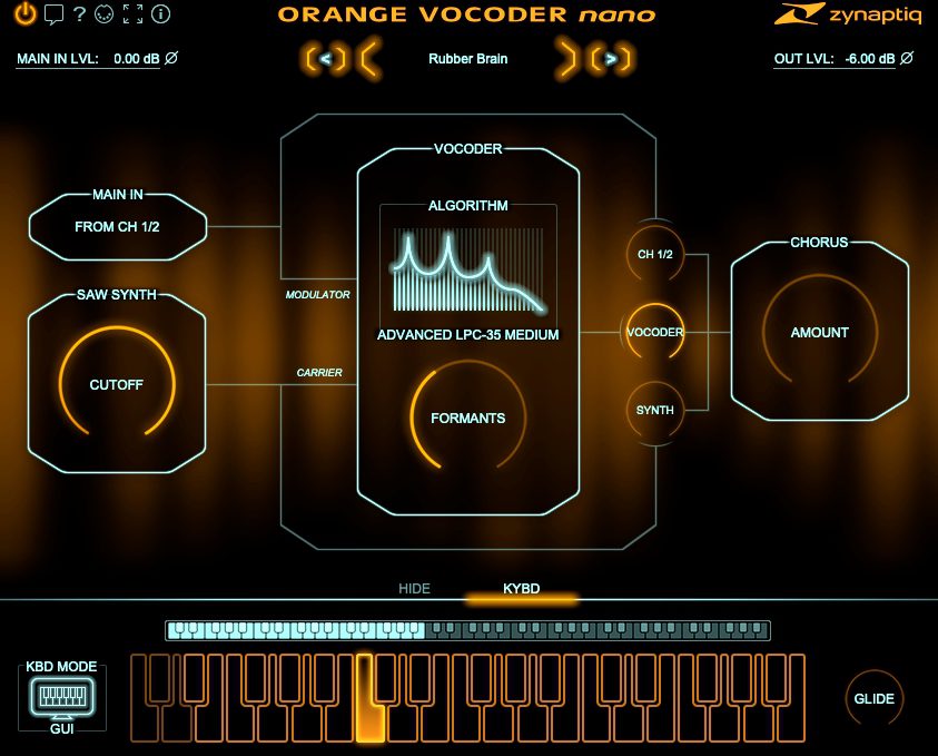 Zynaptiq ORANGE VOCODER NANO v4.0.3 (Premium)