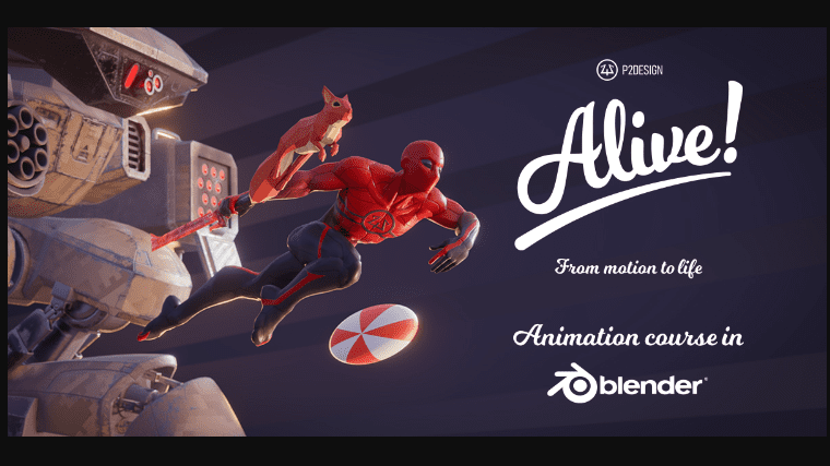 Alive! Animation course in Blender (Updated for Blender 4.0) (Premium)