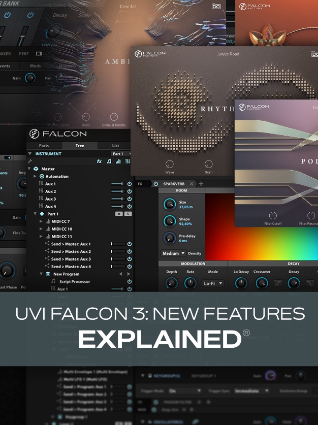 Groove3 UVI Falcon 3 New Features Explained (Premium)