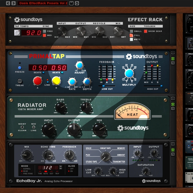 Oasis Music Library Oasis EffectRack Presets Volume 2 (Premium)