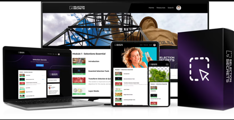 Photoshop Easy – Selection Secrets – Ben Willmore (Premium)