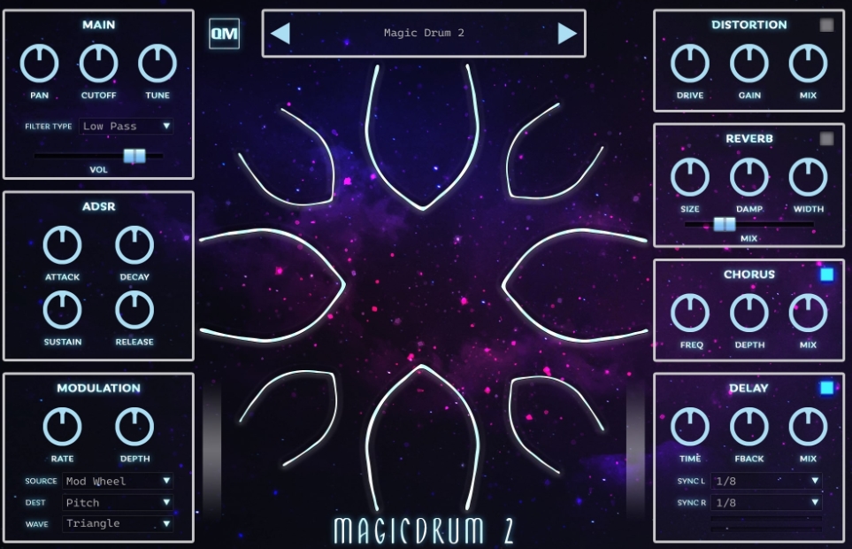 Quiet Music MAGICDRUM 2 (Premium)