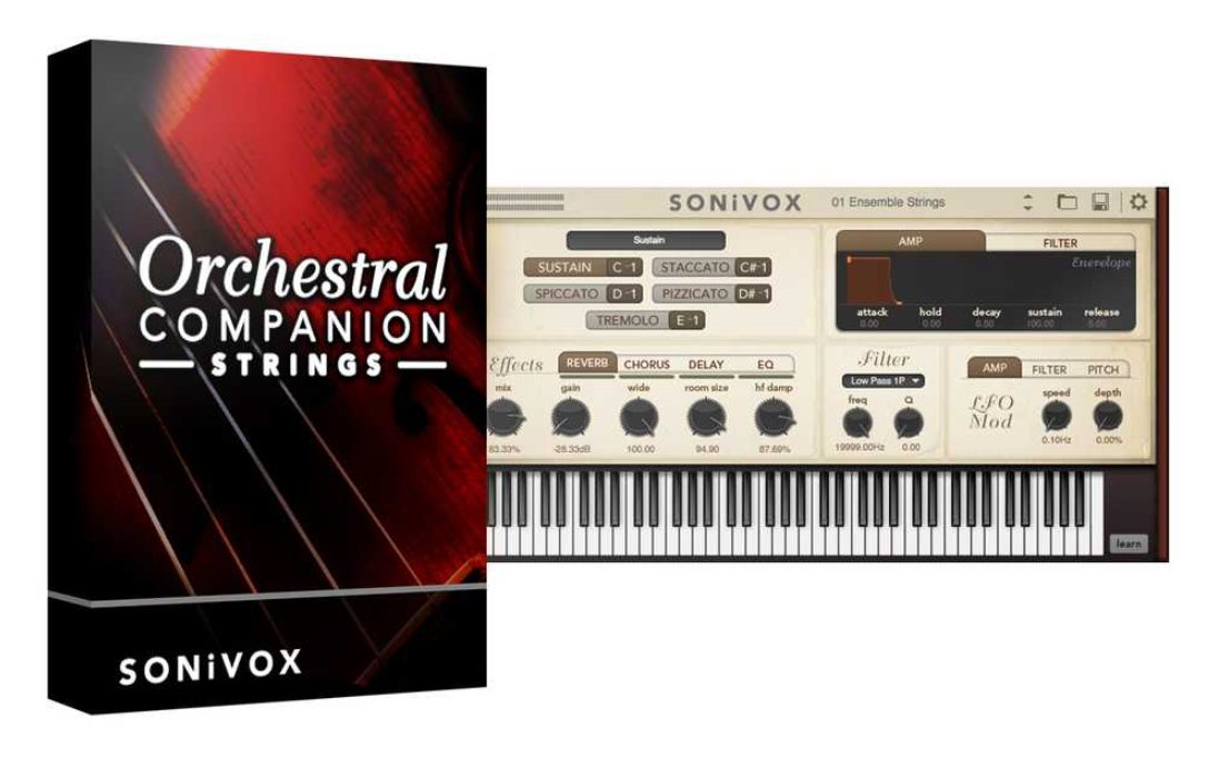 SONiVOX Orchestral Companion Strings v1.4.0.2022 (Premium)