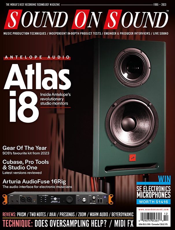 Sound On Sound USA December 2023 (Premium)