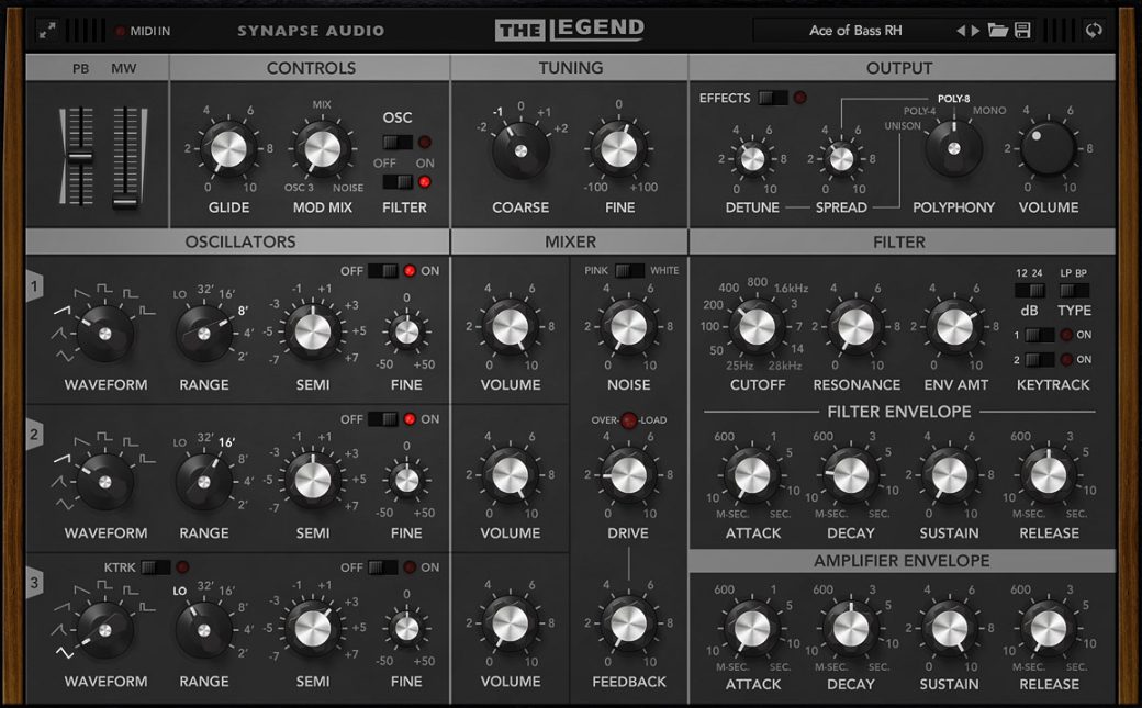 Synapse Audio The Legend v1.5.0 (Premium)