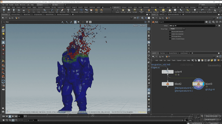 The Gnomon Workshop – Create Disintegration VFX in Houdini and Nuke (Premium)