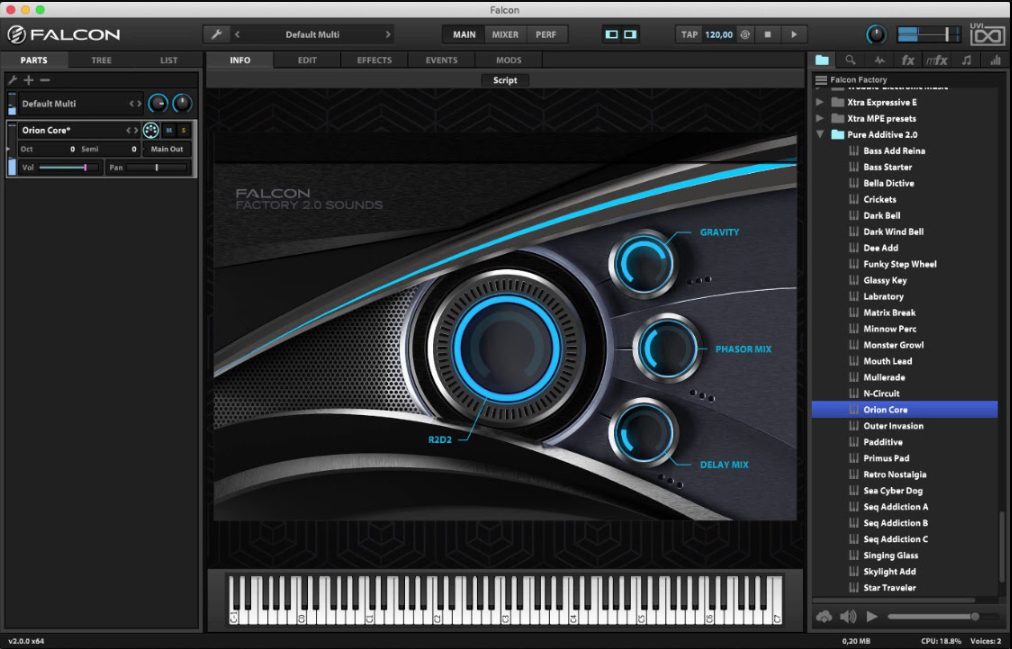 UVI Falcon Factory Library v2.8.1 (Premium)