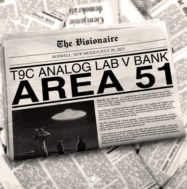 visionary T9C AREA 51 (Analog Lab V Bank) (Premium)