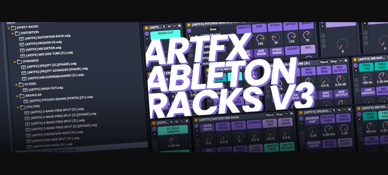 ARTFX Ableton Live Racks v3 (Premium)