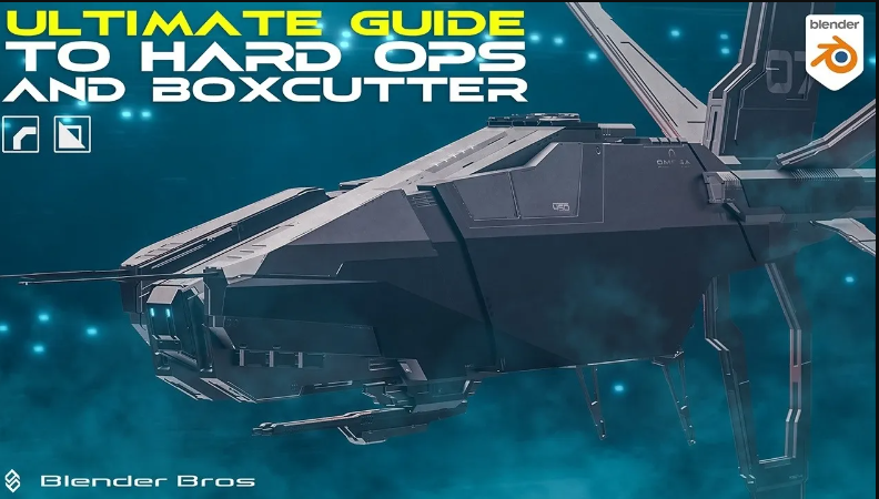 Blender Bros – The ULTIMATE Guide to Hard Ops and Boxcutter (Premium)