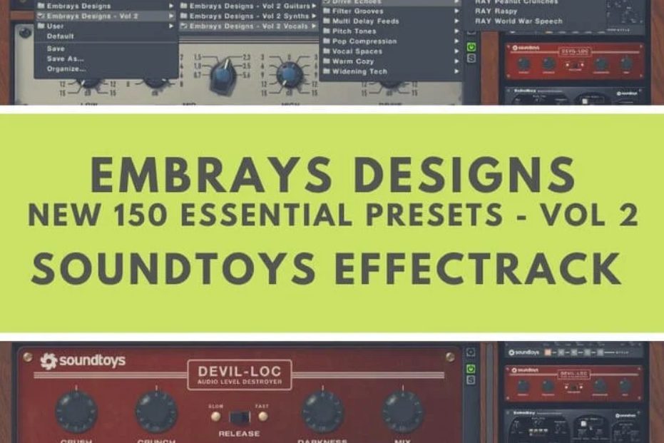 Embrays Designs 150 Presets Essential Racks Vol.2 (Premium)