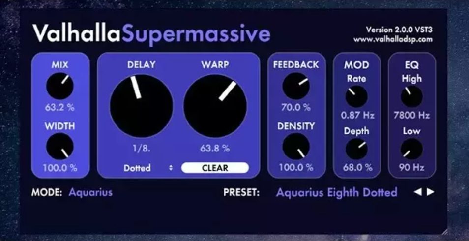 Embrays Designs 50+ Presets Valhalla Supermassive (Premium)