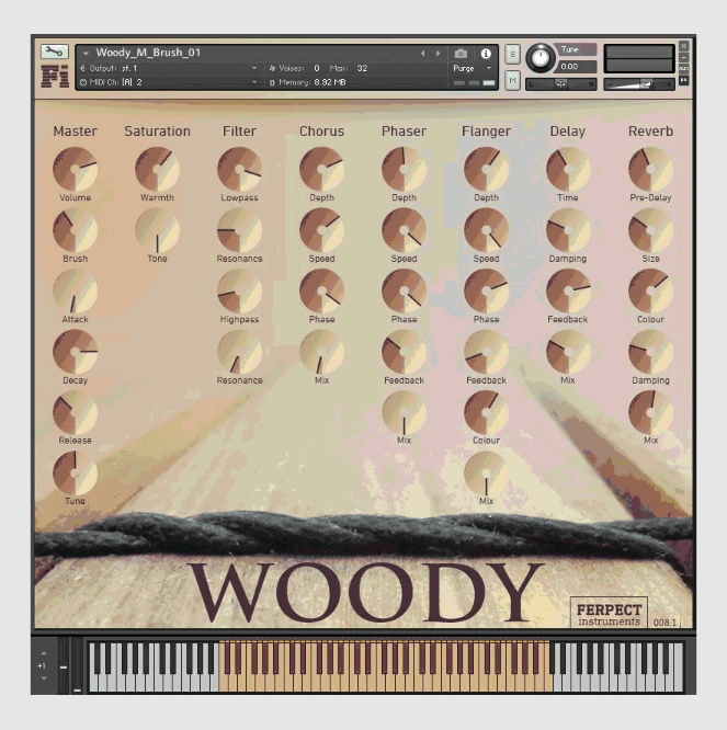 Ferpect Instruments Woody African Percussion (Premium)