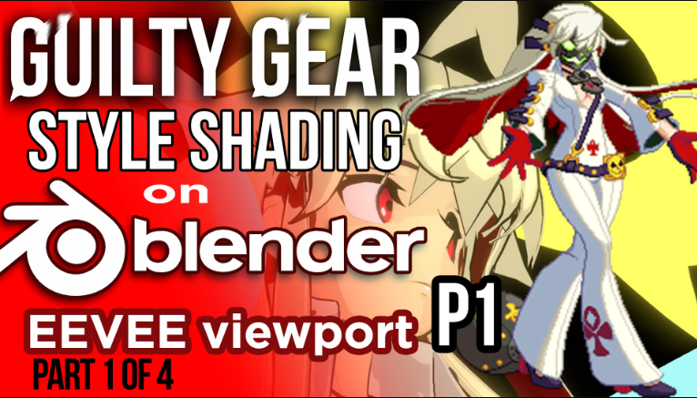 Guilty Gear Stylized shader in Blender’s Eevee (Premium)