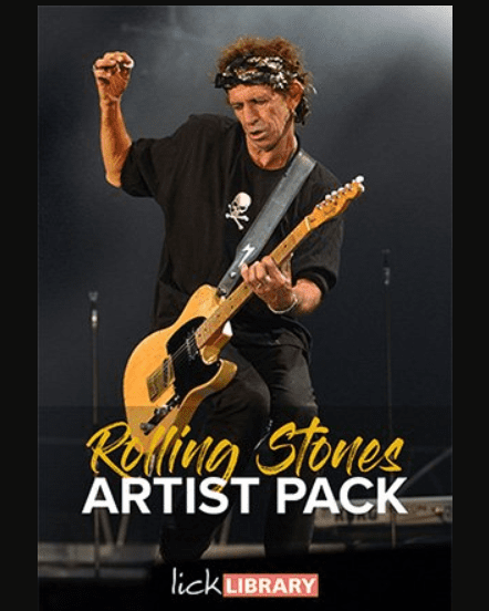 Lick Library – Rolling Stones Artist Pack (Premium)