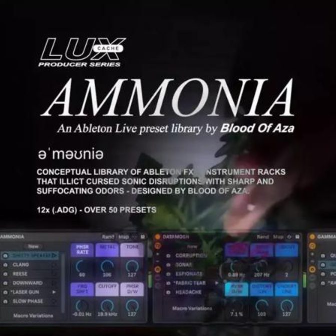 Lux Cache LC Producer Series : ‘AMMONIA’ BY BLOOD OF AZA (Premium)