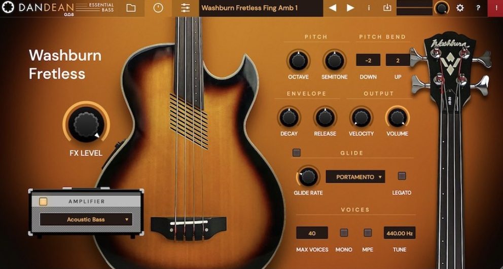 Tracktion Software Dan Dean Essential Bass v1.0.6 (Premium)