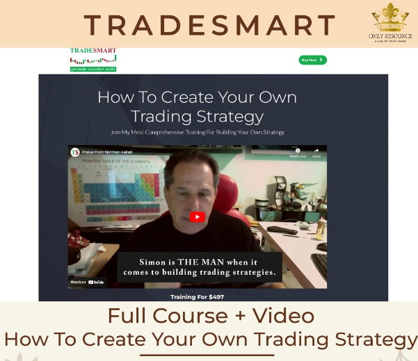 TradeSmart – How To Create Your Own Trading Strategy (Premium)